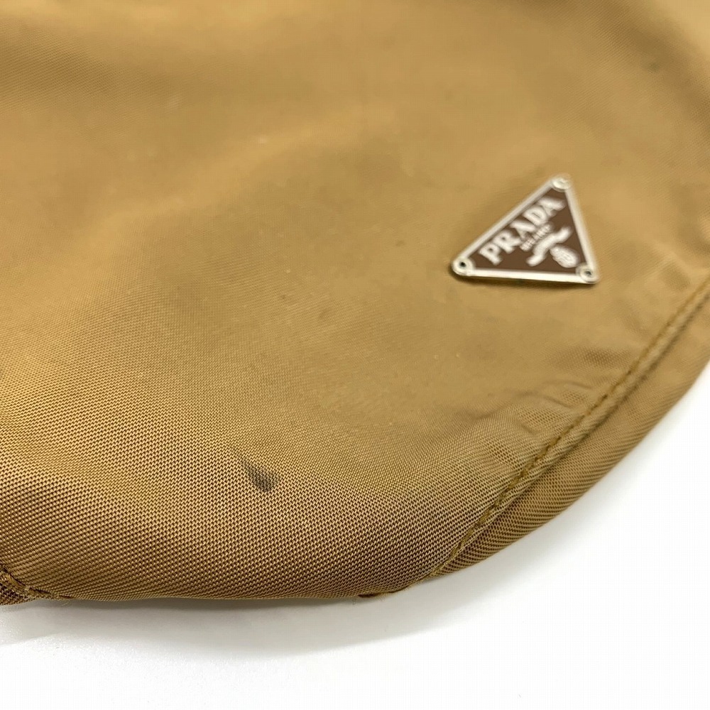 Prada Pouch Drawstring Nylon Brown - image 7